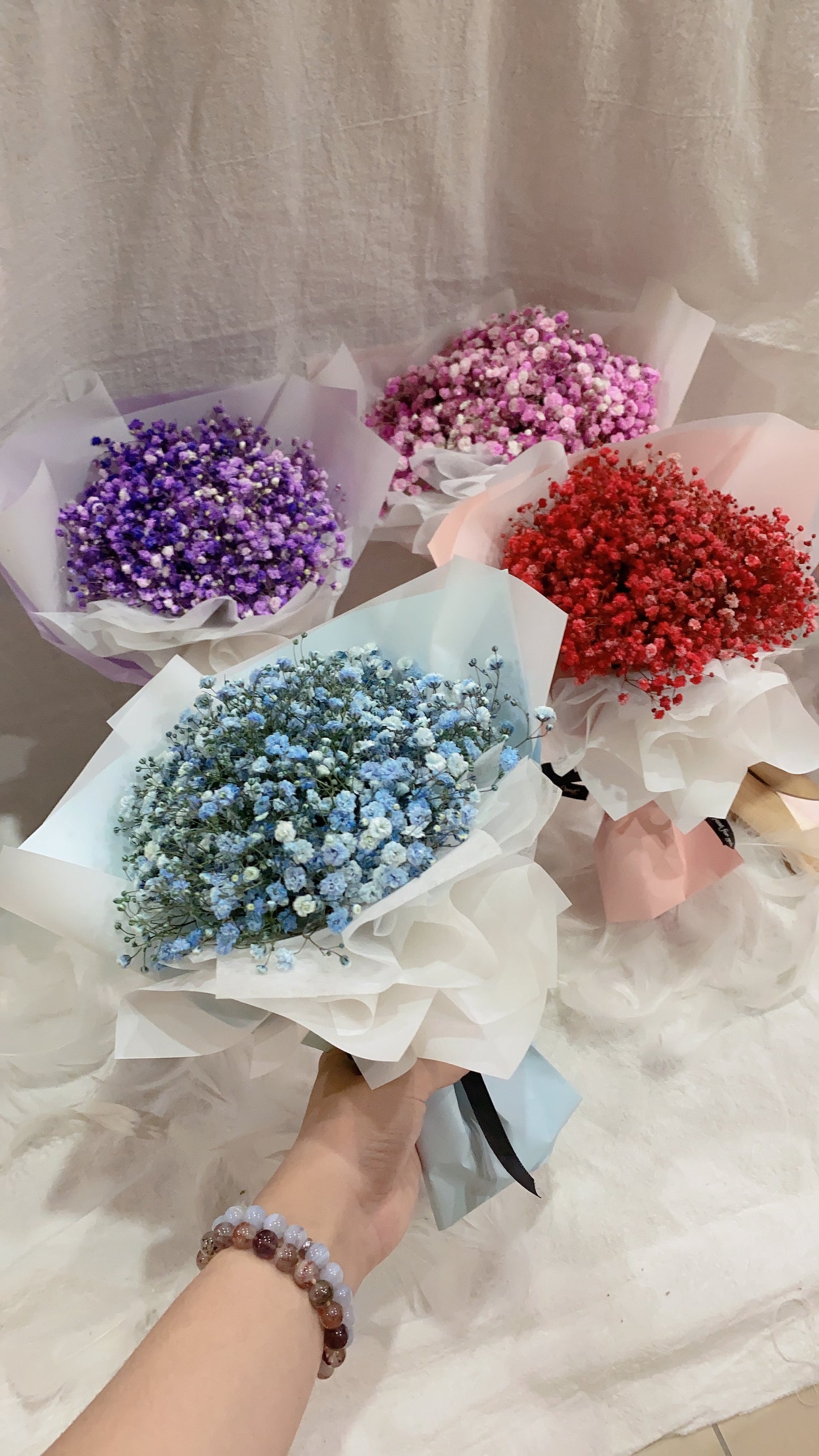 Baby Breath Bouquet - Fresh Flower