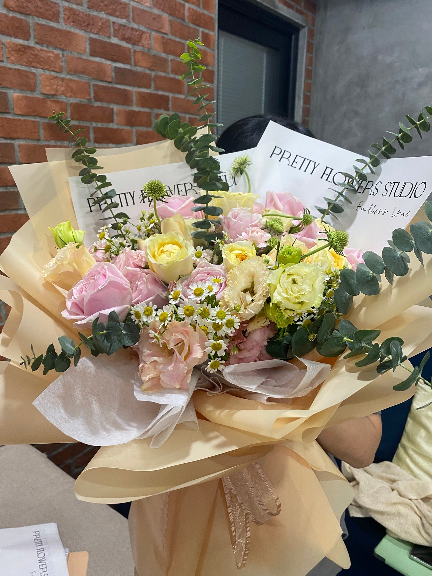 Pastel Bliss Fresh Bouquet - Roses