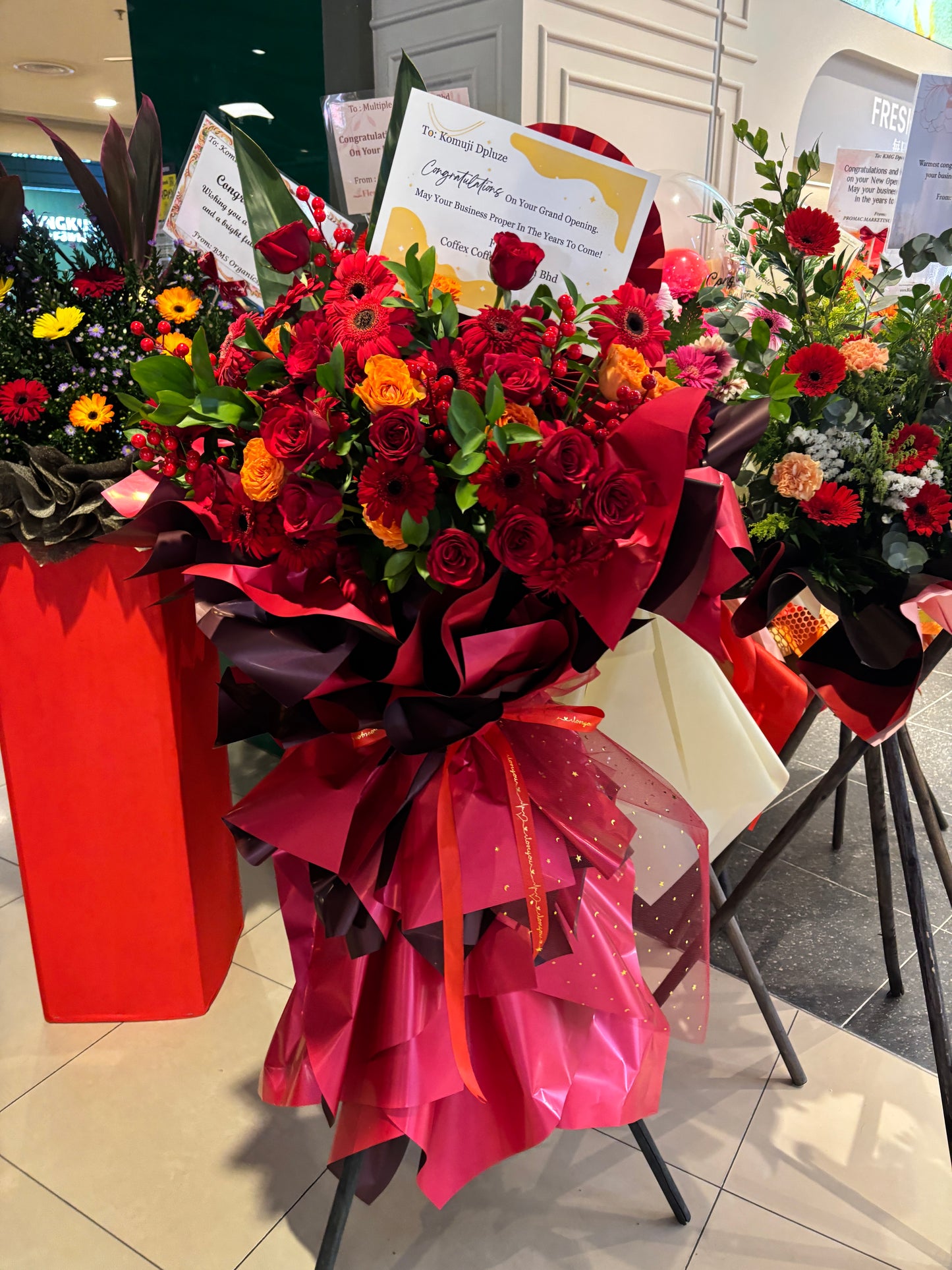 Opening Flower Stand | Fresh Flower