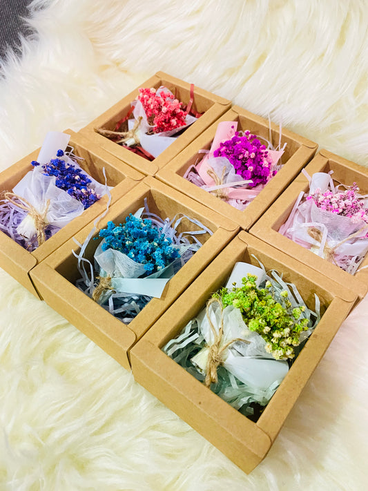 XS Mini Baby Breath Bouquet with Box