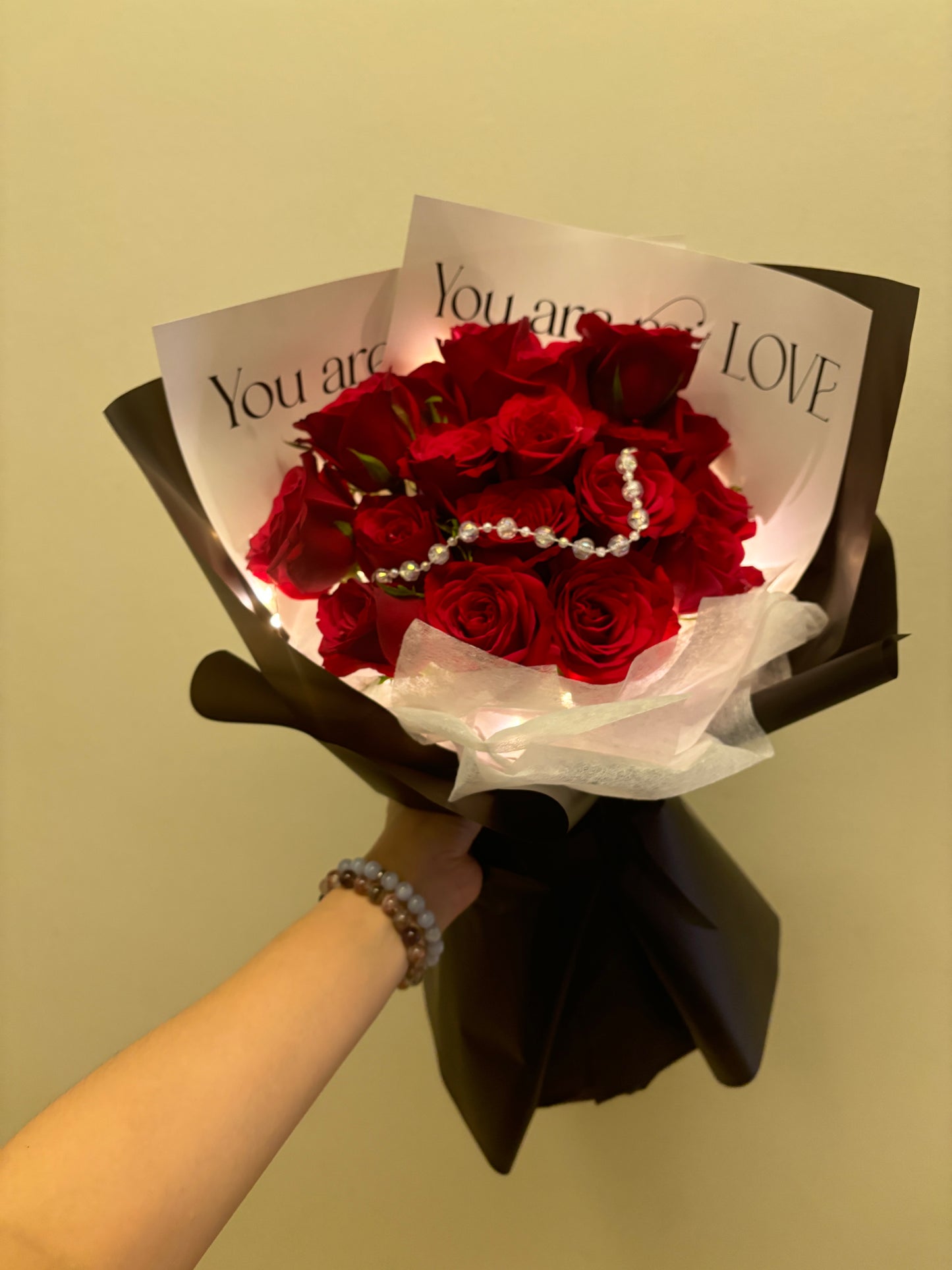 Red Roses Bouquet - Fresh Flowers