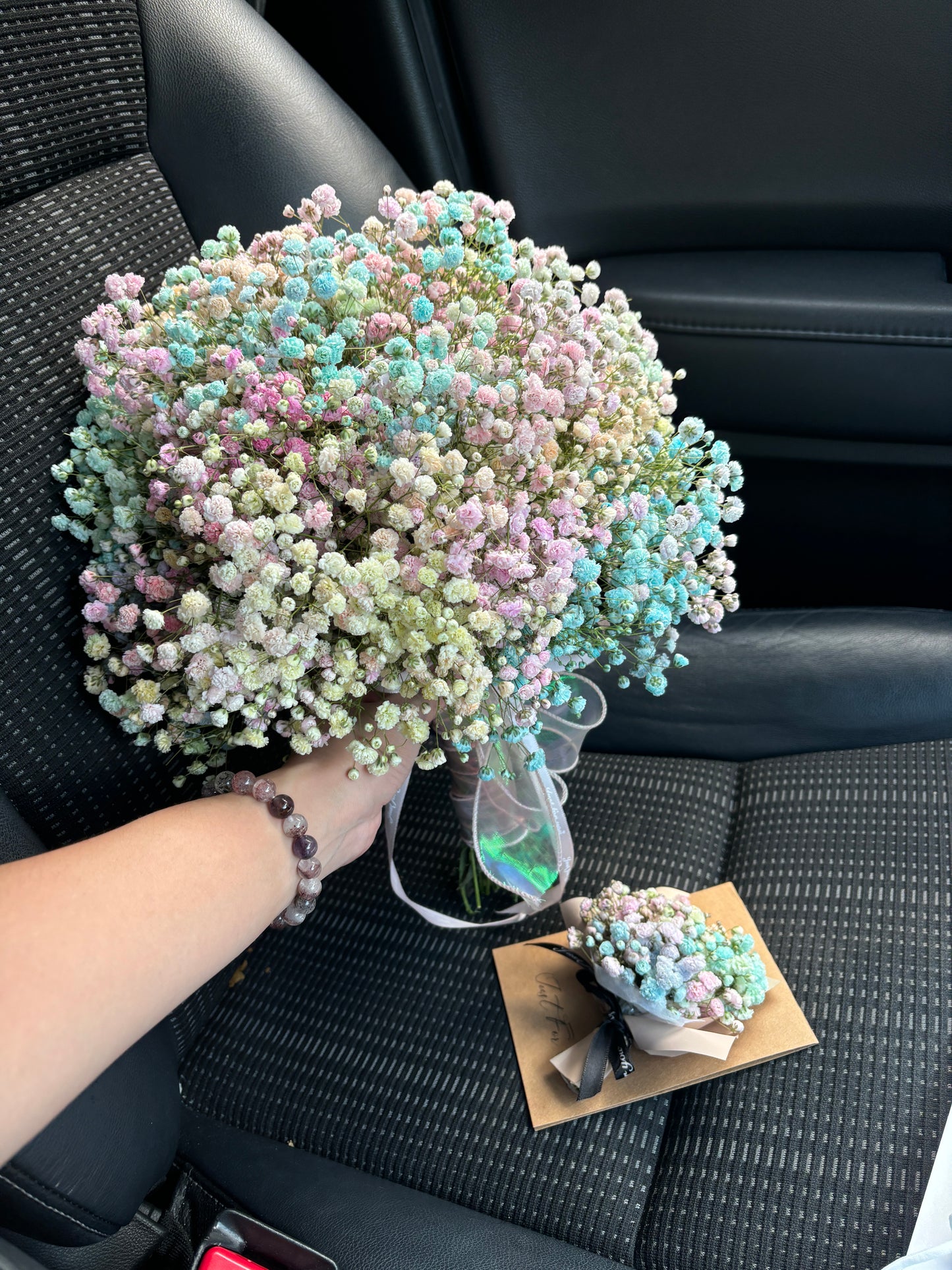 Rainbow Hand Bouquet - Rom Bouquet