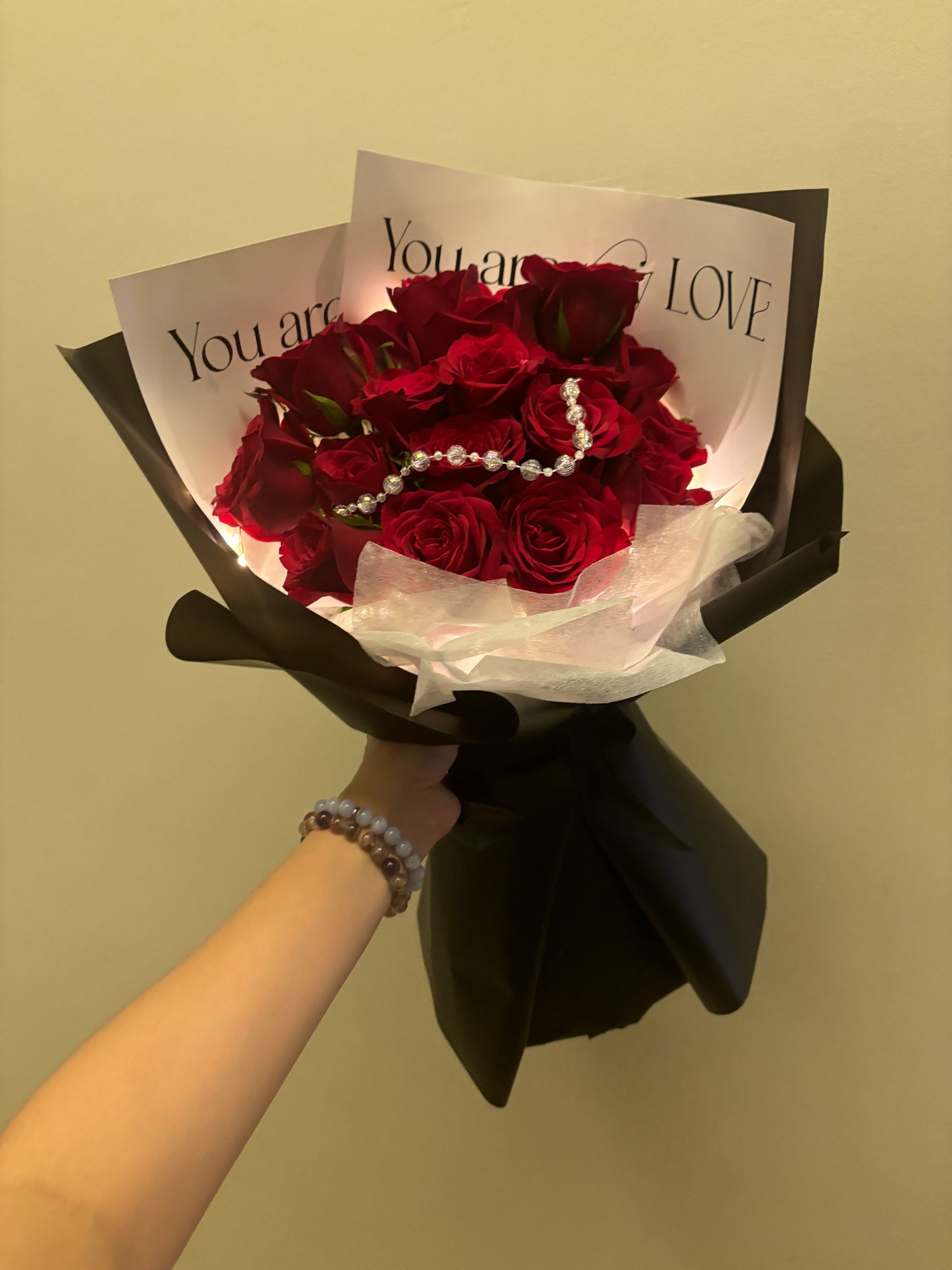 Red Roses Bouquet - Fresh Flowers