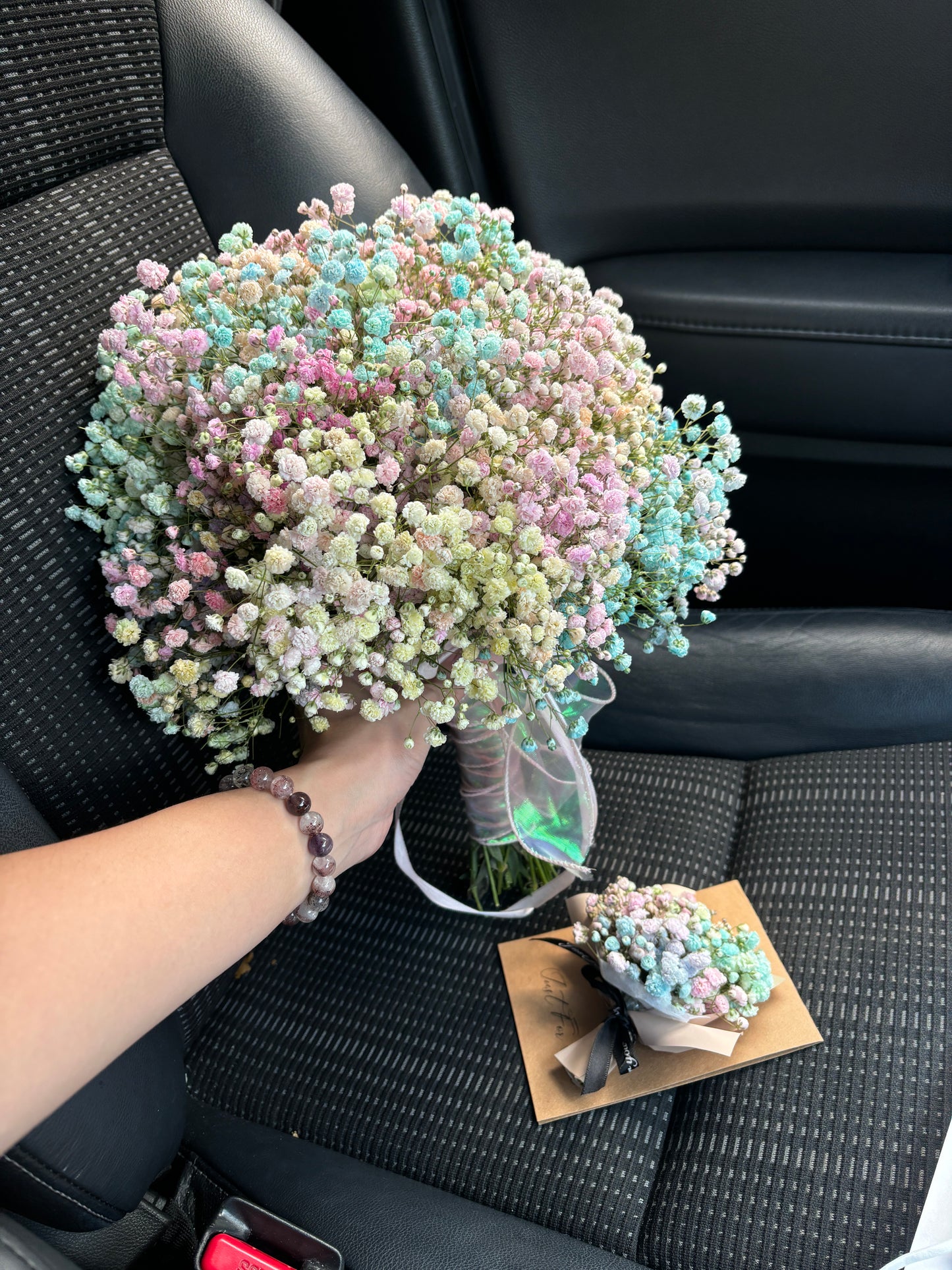 Rainbow Hand Bouquet - Rom Bouquet