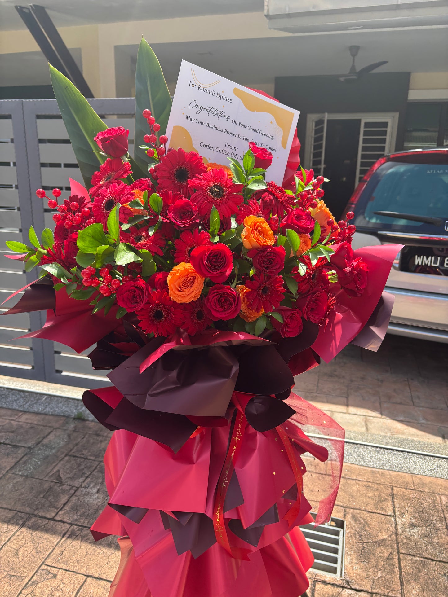 Opening Flower Stand | Fresh Flower
