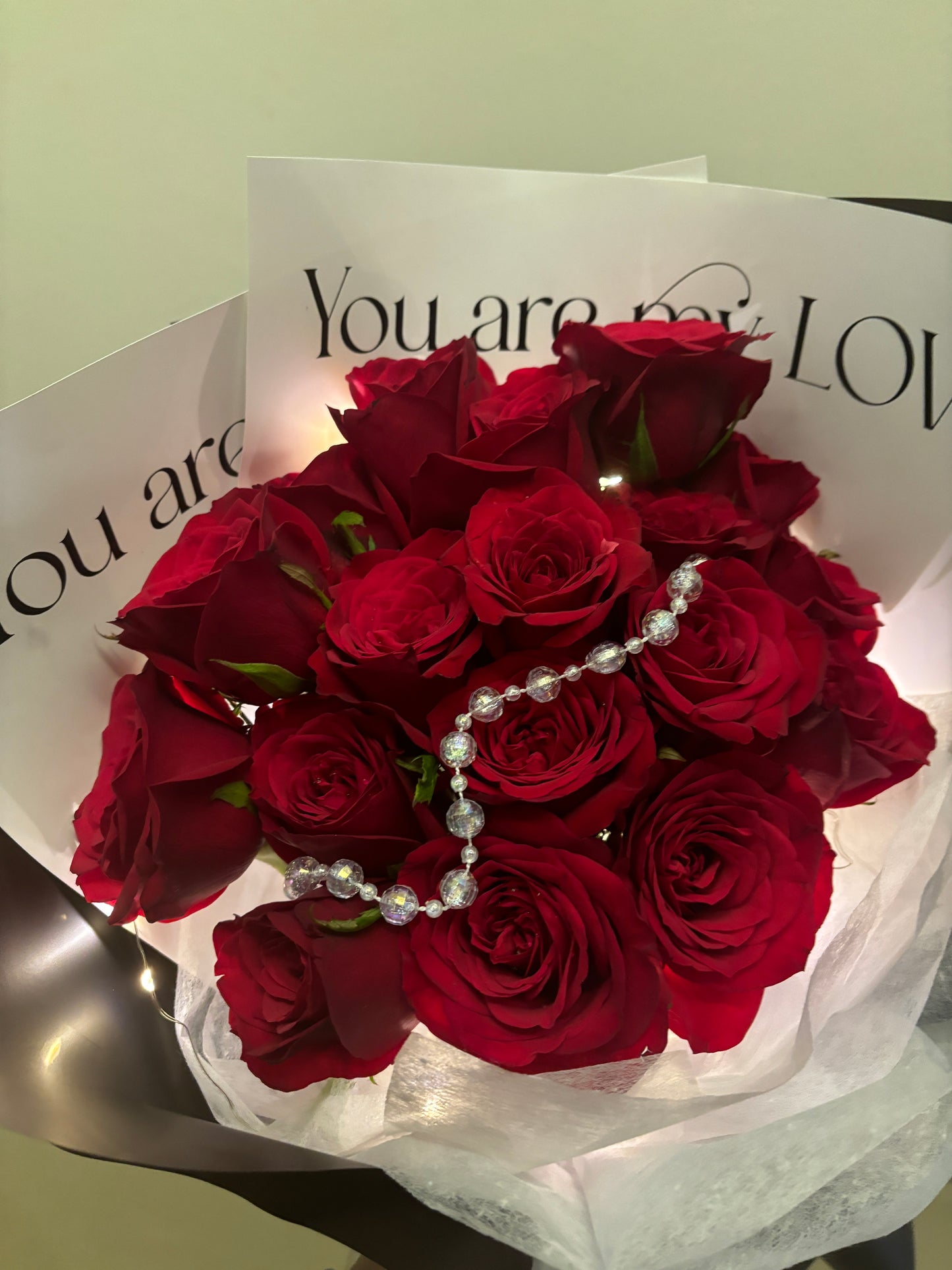 Red Roses Bouquet - Fresh Flowers