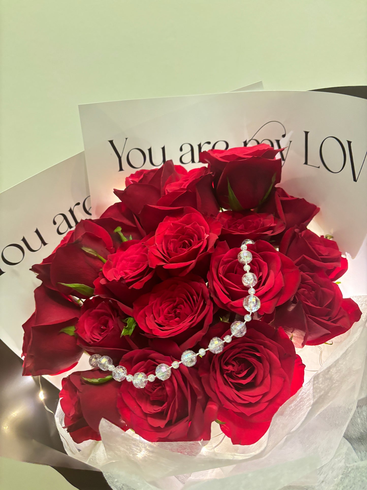 Red Roses Bouquet - Fresh Flowers