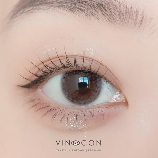 14MM Crystal Air Brown - Contact Lens