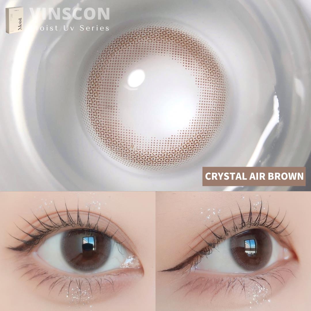 14MM Crystal Air Brown - Contact Lens