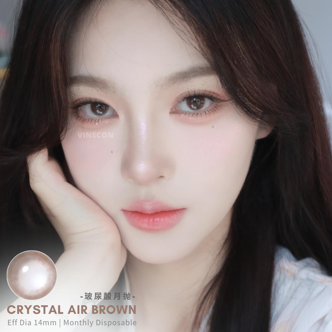 14MM Crystal Air Brown - Contact Lens