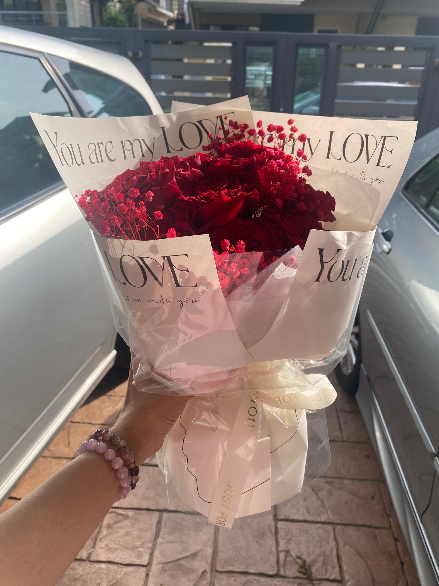 "You Are My Love" Rose Bouquet