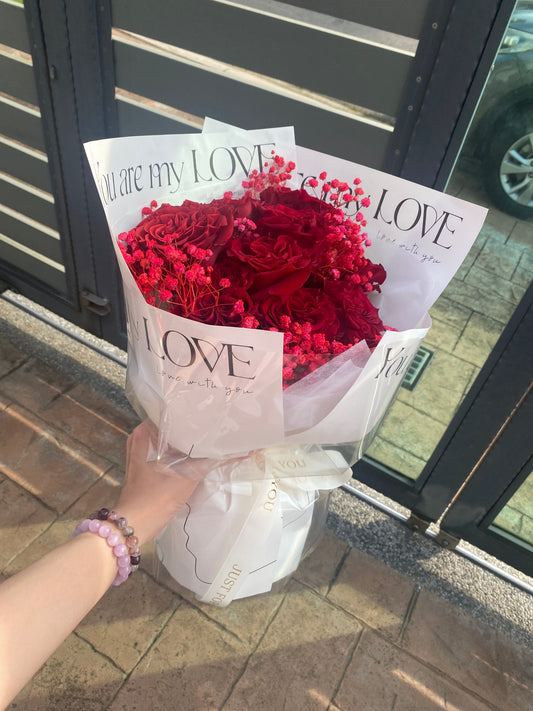 "You Are My Love" Rose Bouquet