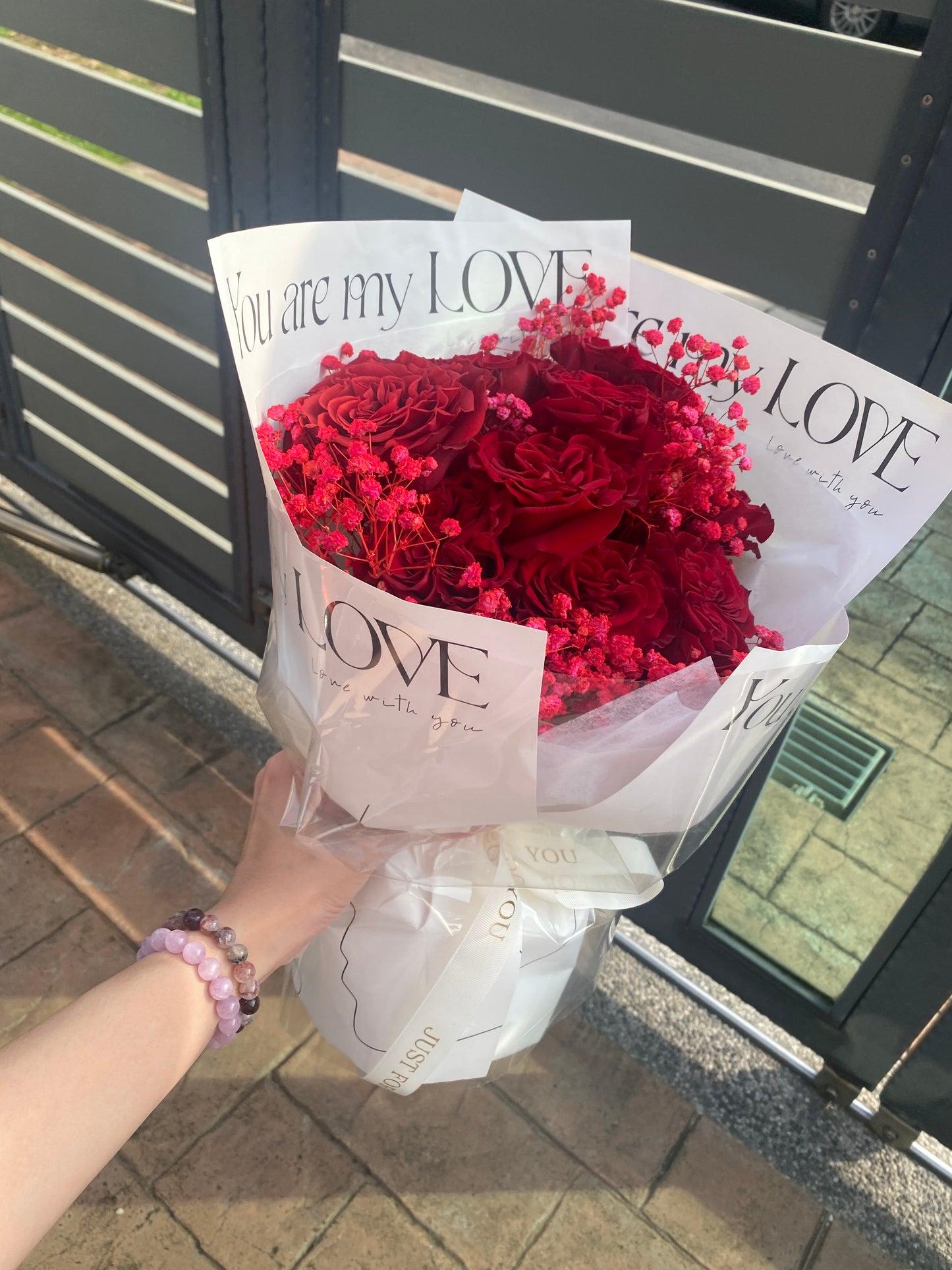 "You Are My Love" Rose Bouquet