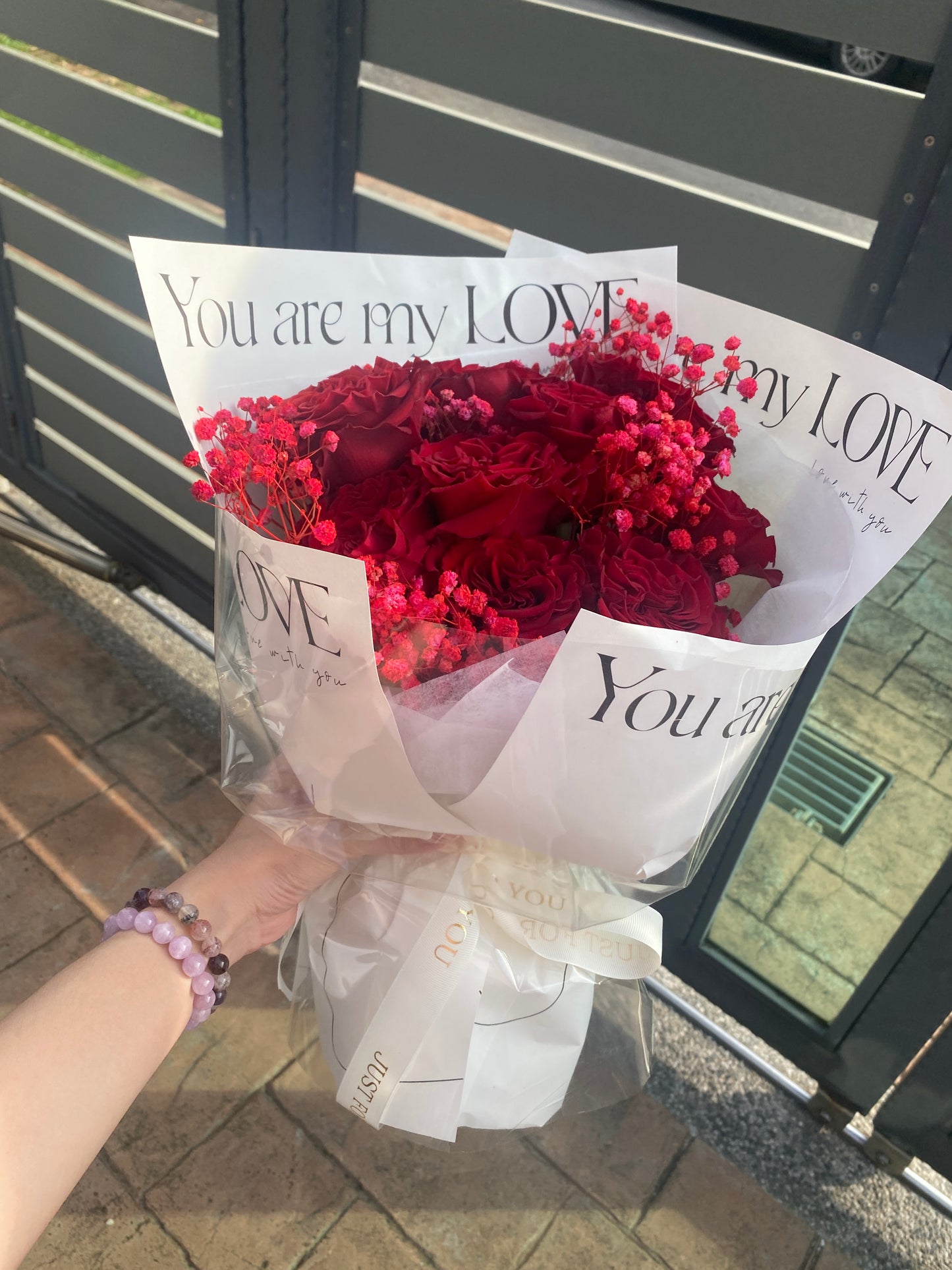 "You Are My Love" Rose Bouquet