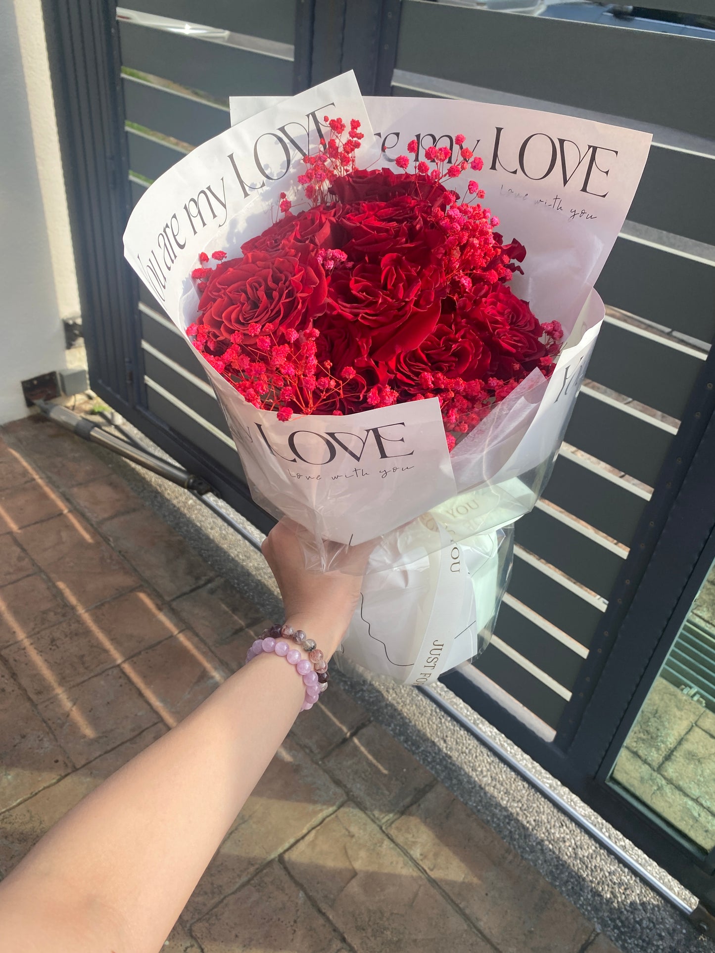 "You Are My Love" Rose Bouquet