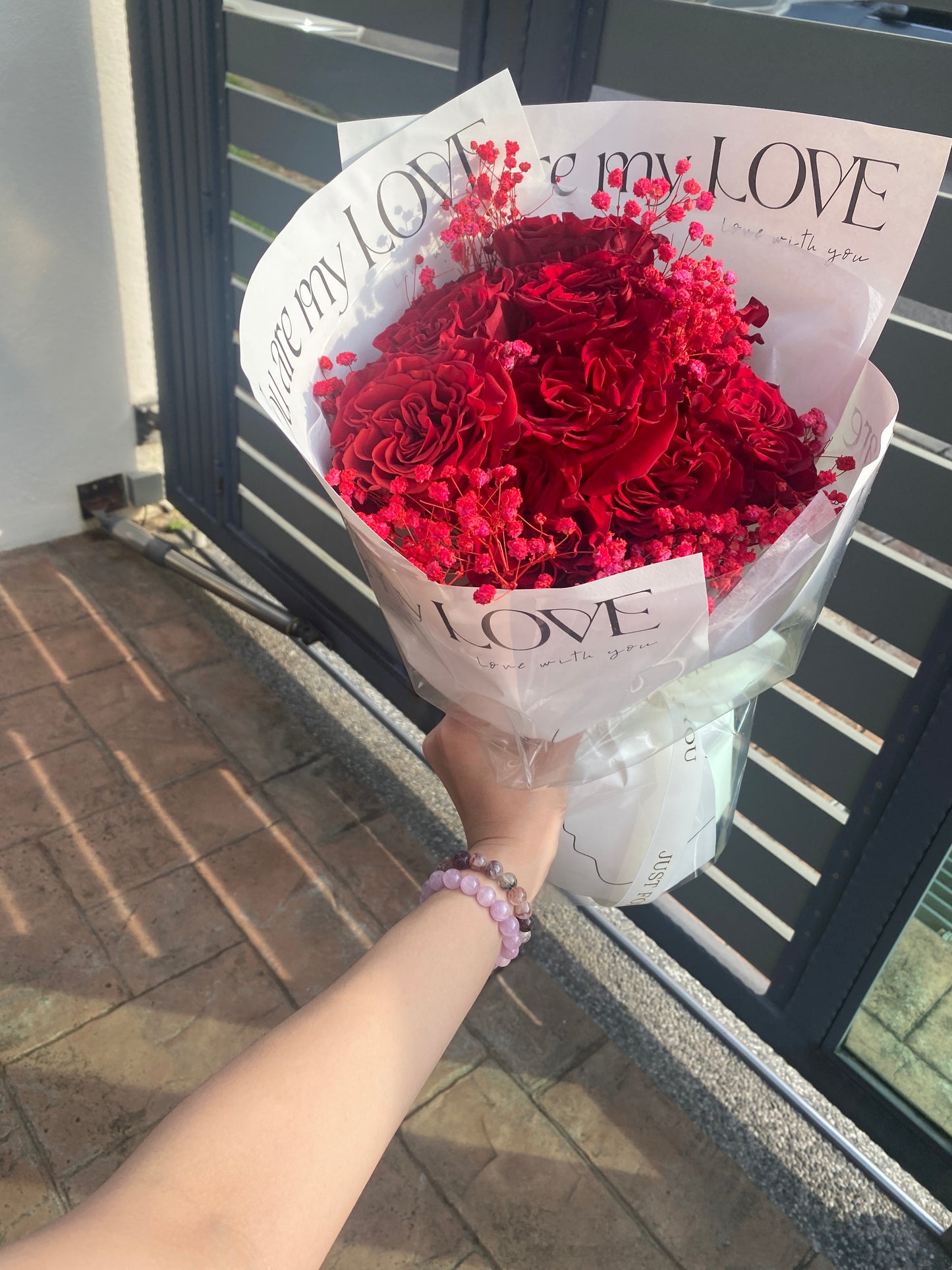 "You Are My Love" Rose Bouquet