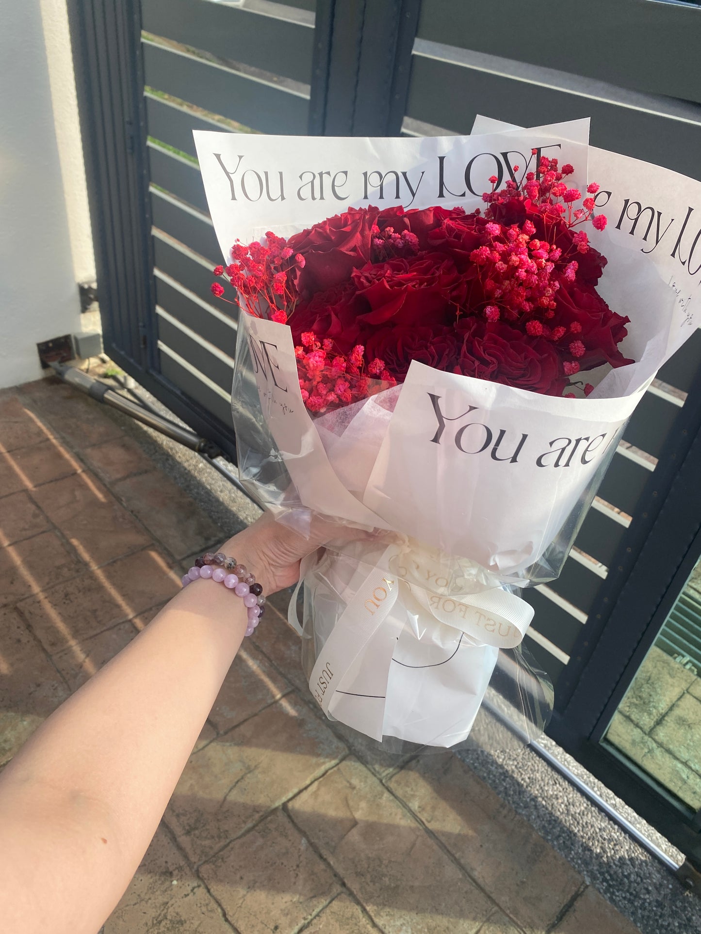 "You Are My Love" Rose Bouquet