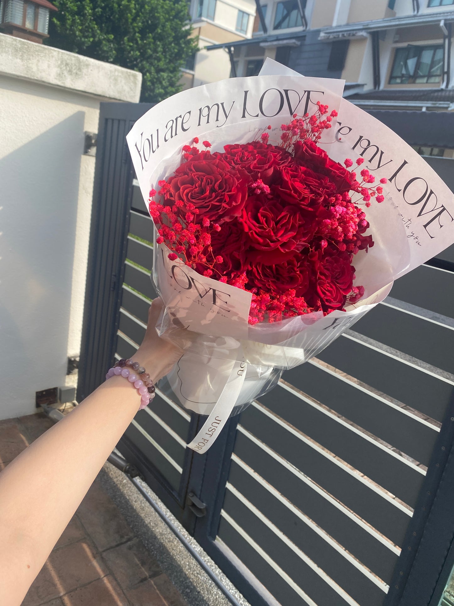 "You Are My Love" Rose Bouquet