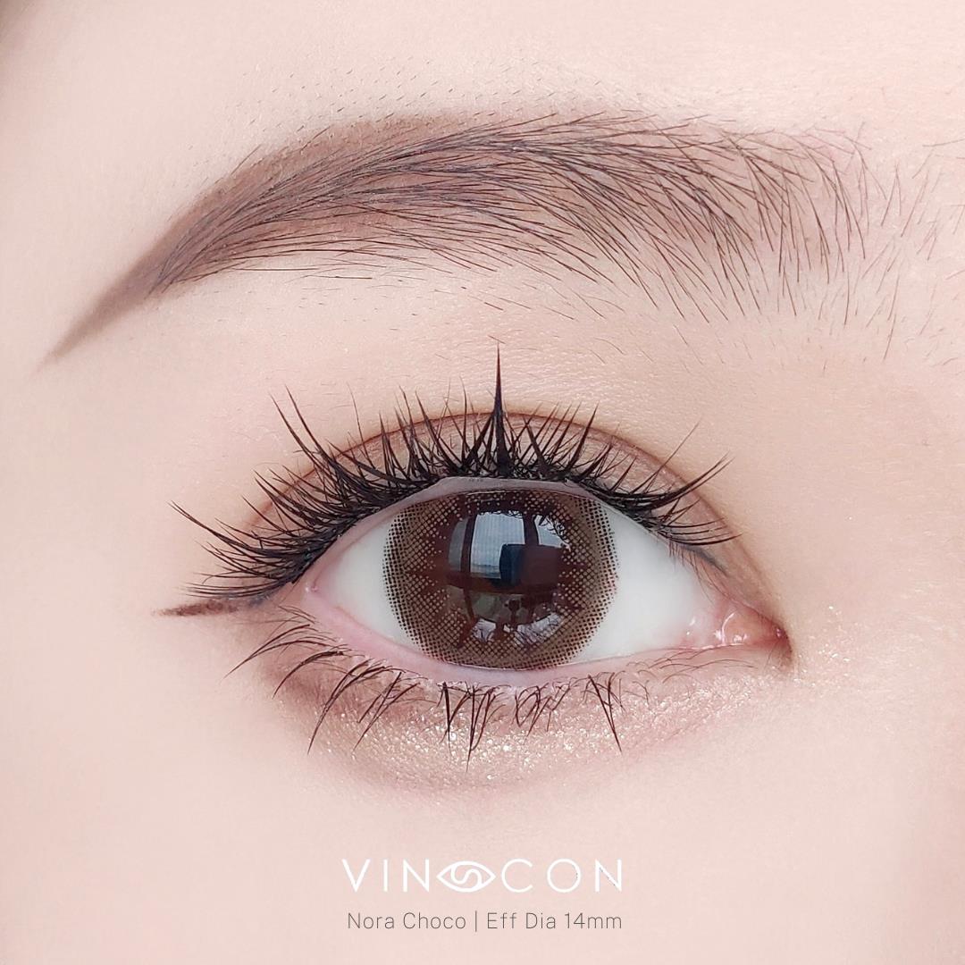Nora Choco 14mm- Contact Lens