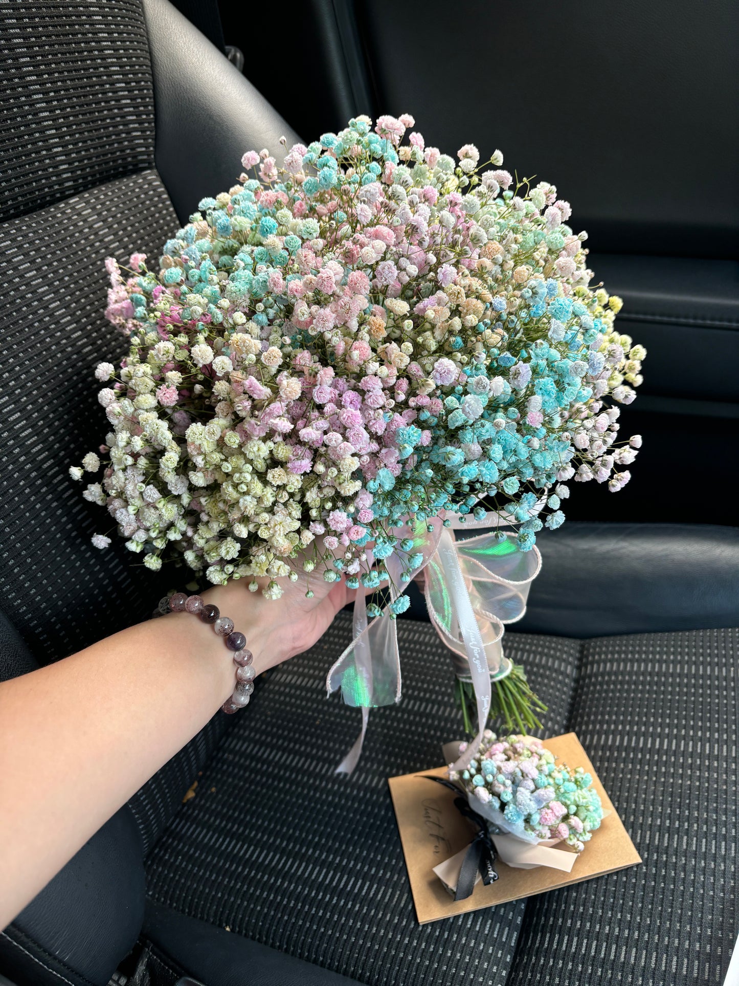 Rainbow Hand Bouquet - Rom Bouquet
