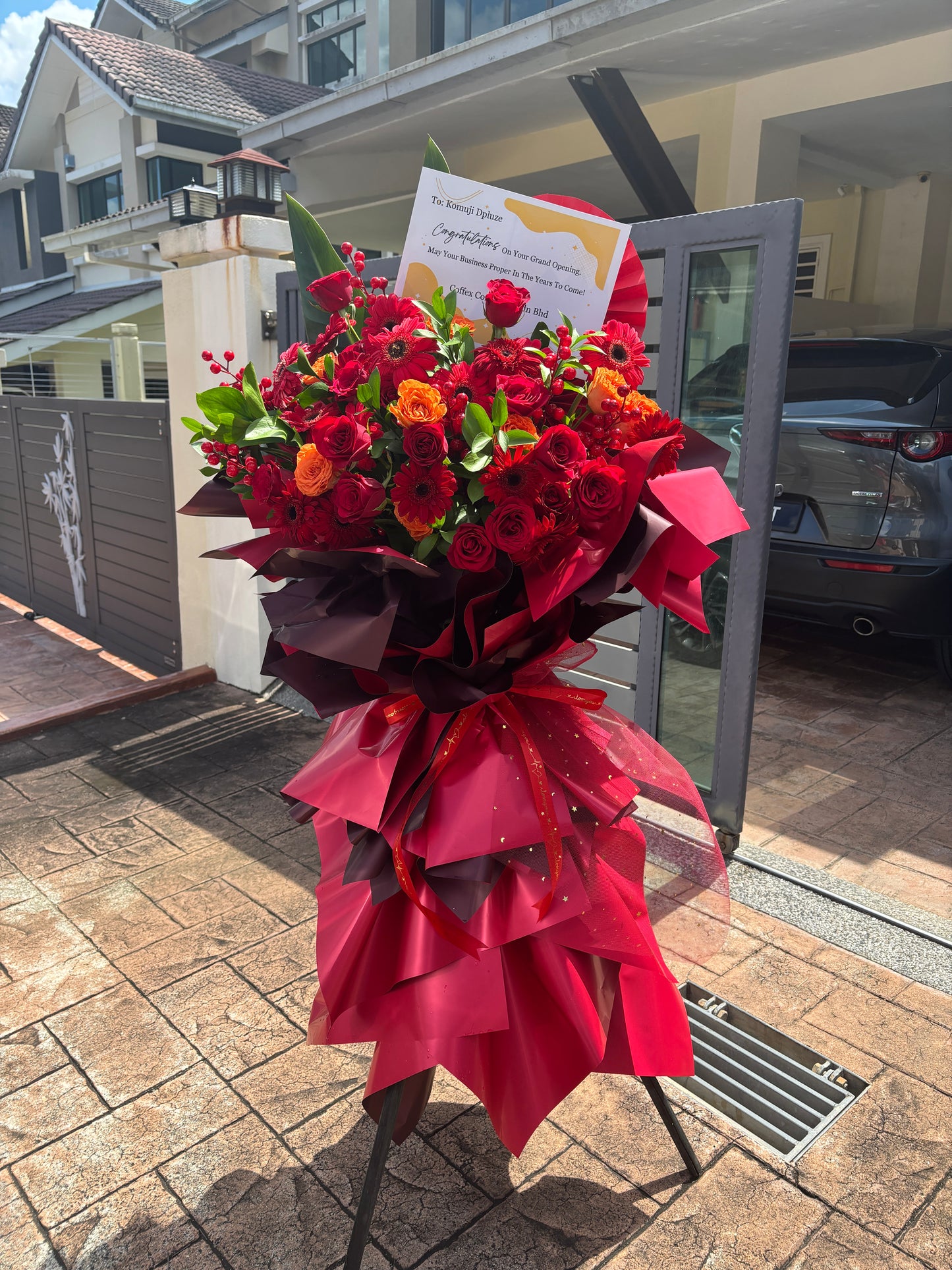 Opening Flower Stand | Fresh Flower