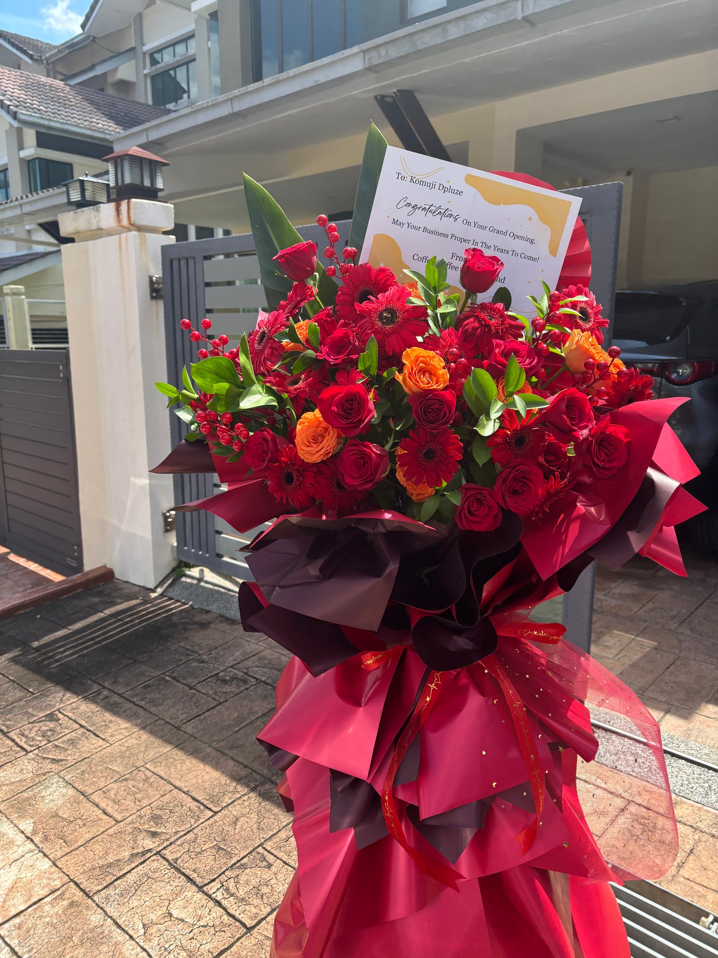 Opening Flower Stand | Fresh Flower