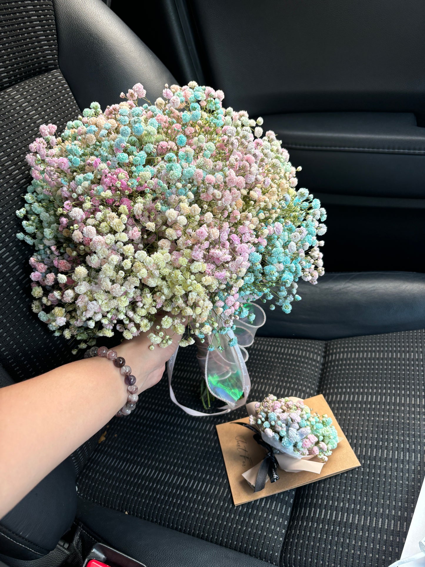 Rainbow Hand Bouquet - Rom Bouquet