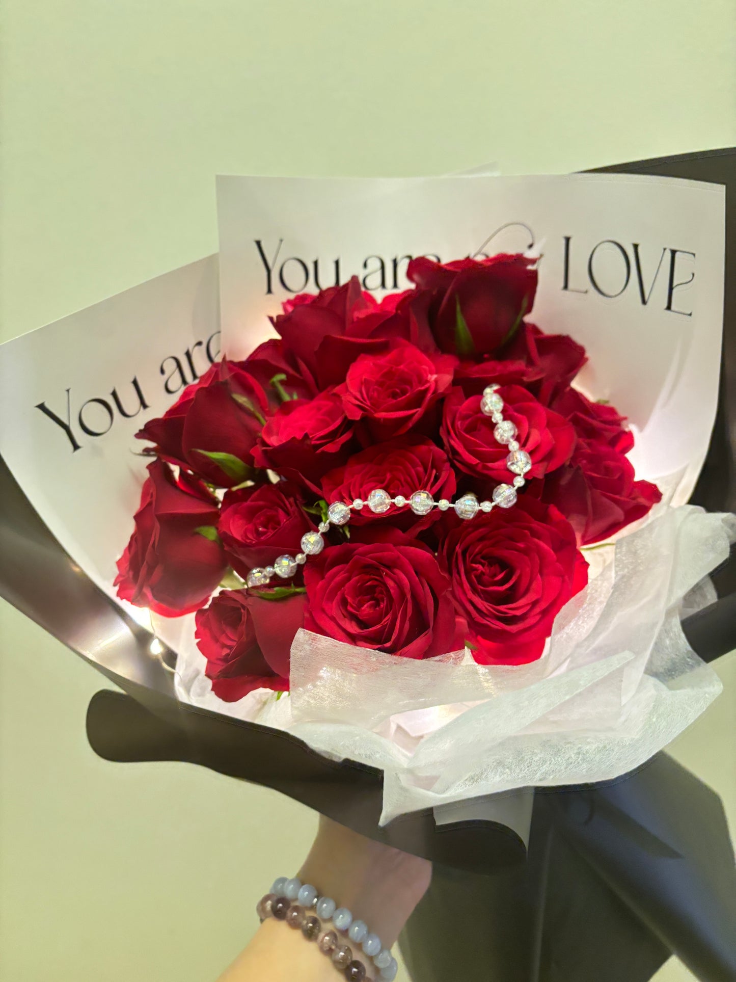 Red Roses Bouquet - Fresh Flowers