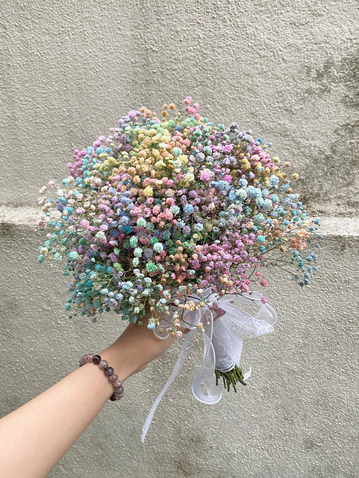 Rainbow Hand Bouquet - Rom Bouquet