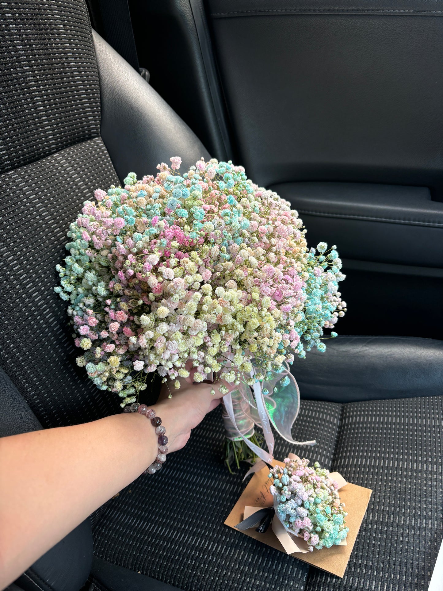 Rainbow Hand Bouquet - Rom Bouquet