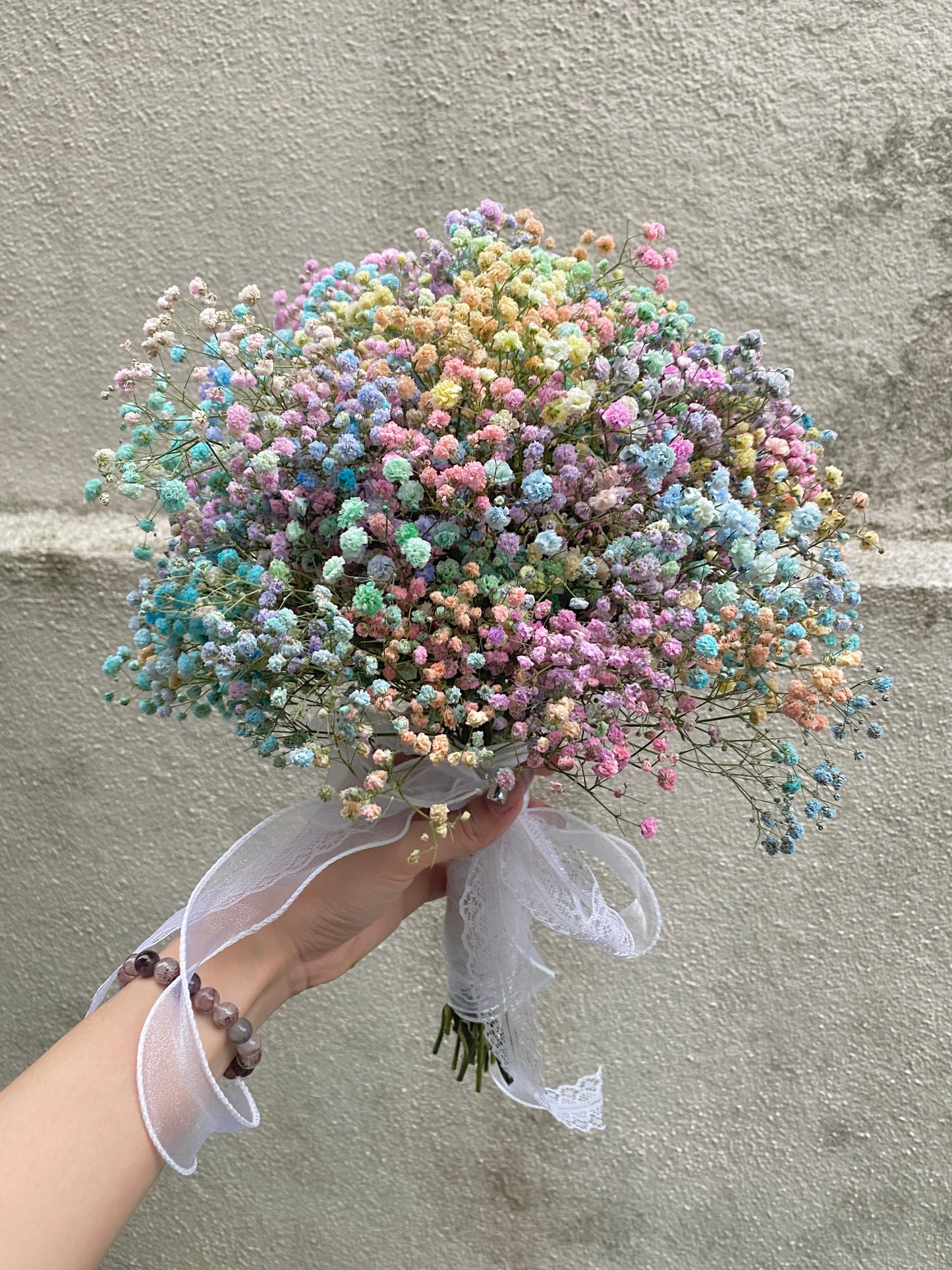Rainbow Hand Bouquet - Rom Bouquet