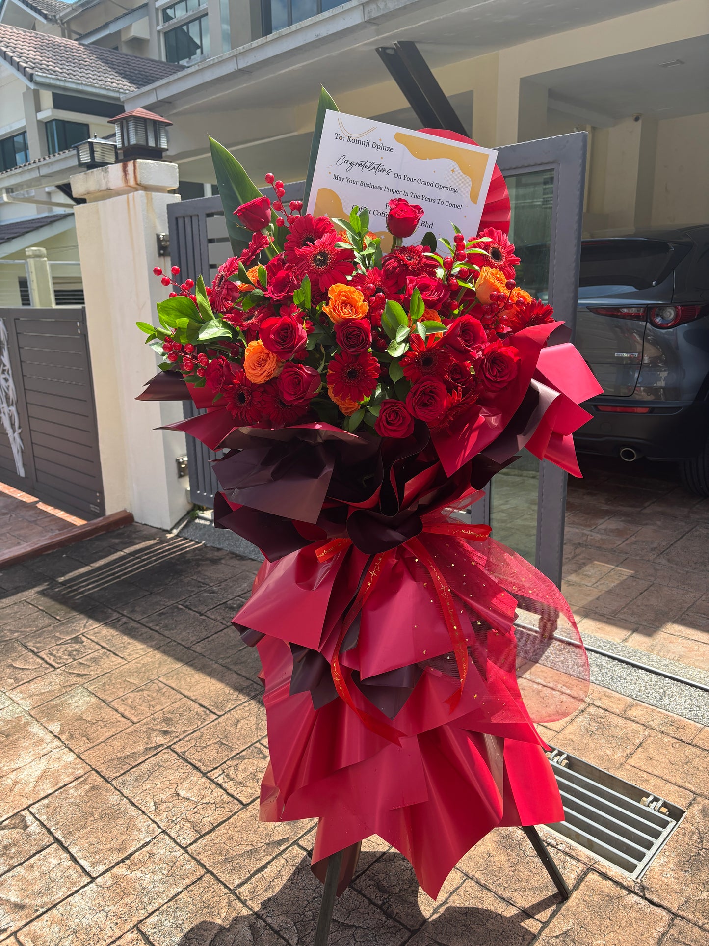 Opening Flower Stand | Fresh Flower
