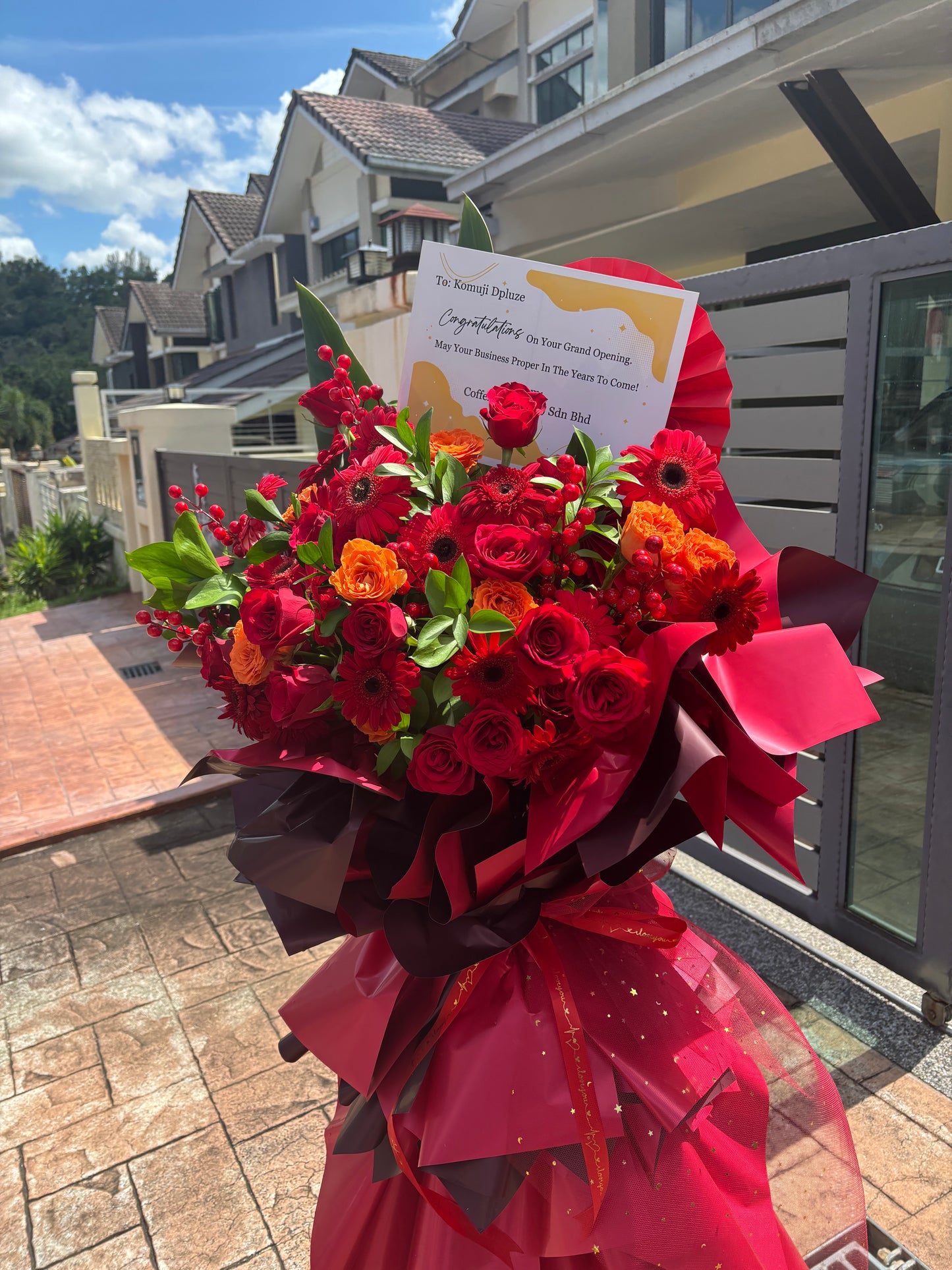 Opening Flower Stand | Fresh Flower