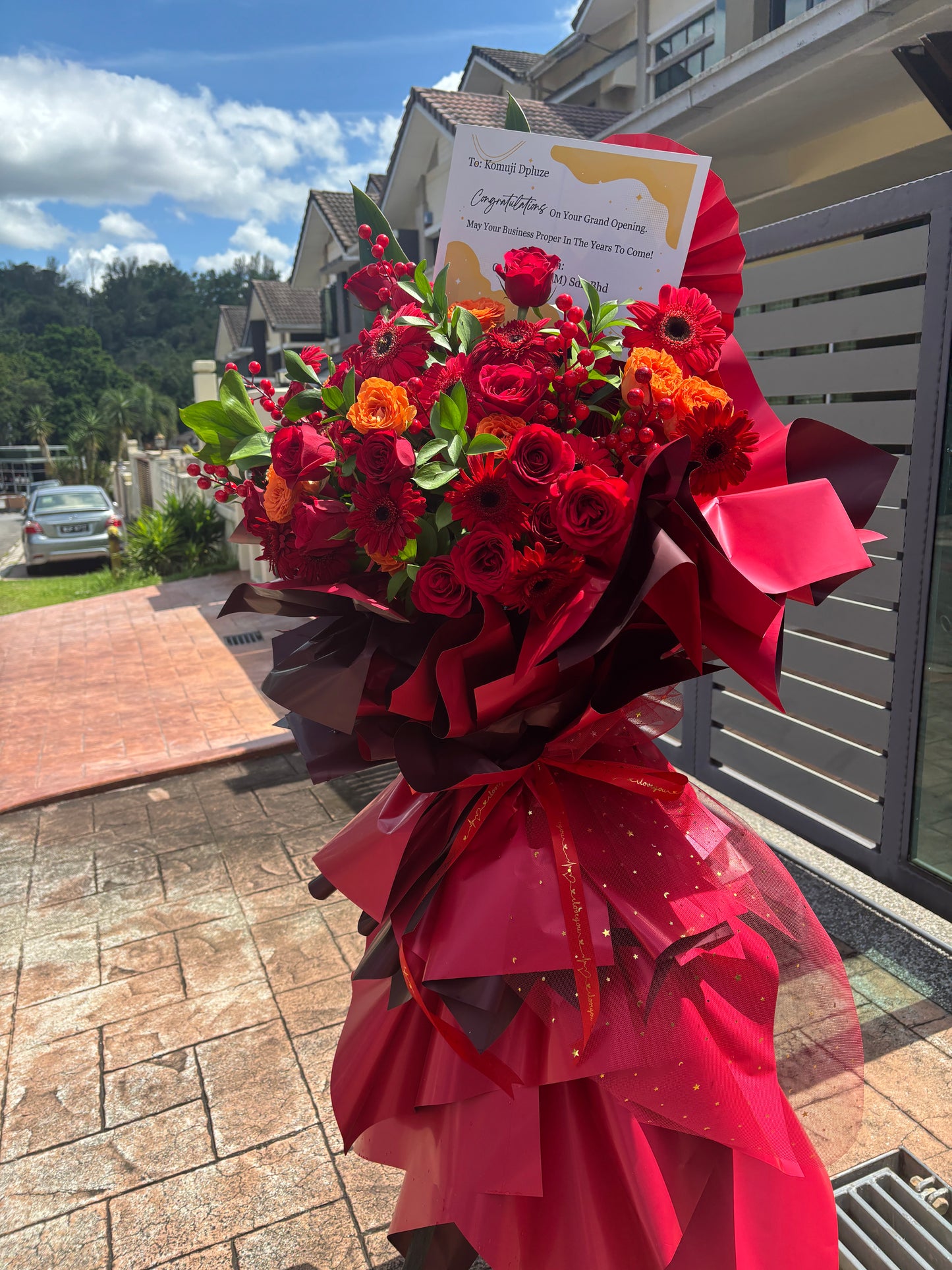 Opening Flower Stand | Fresh Flower