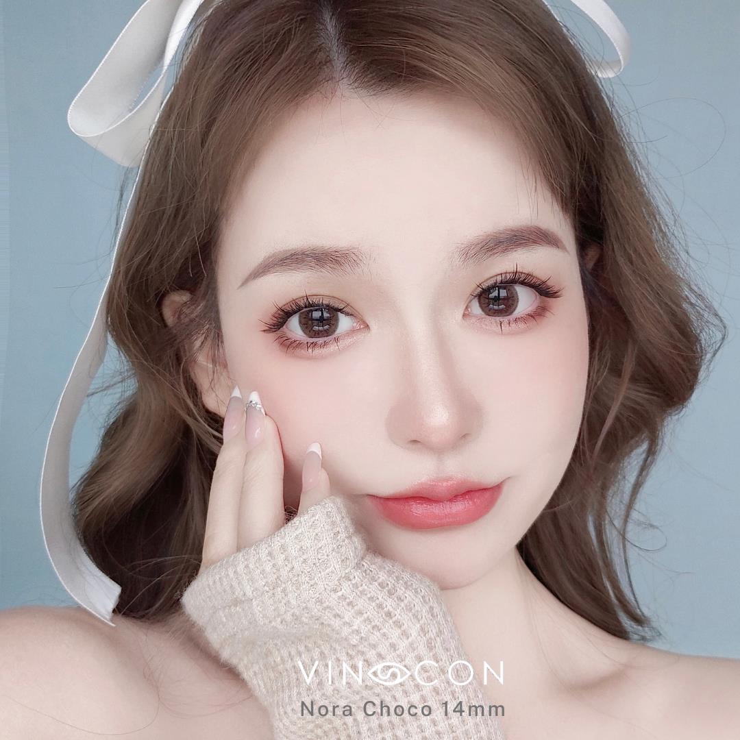 Nora Choco 14mm- Contact Lens